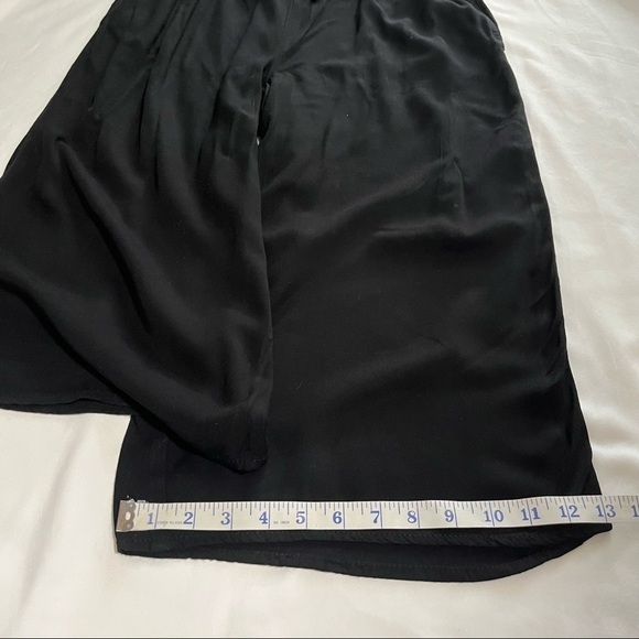 Garage SZ SP Skirt Pants Wide Leg Culottes Black Women - Picture 16 of 16